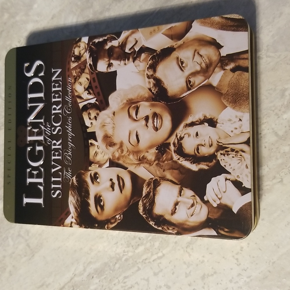 Legends of the Silver Screen the biographies Collection 3 Disc set